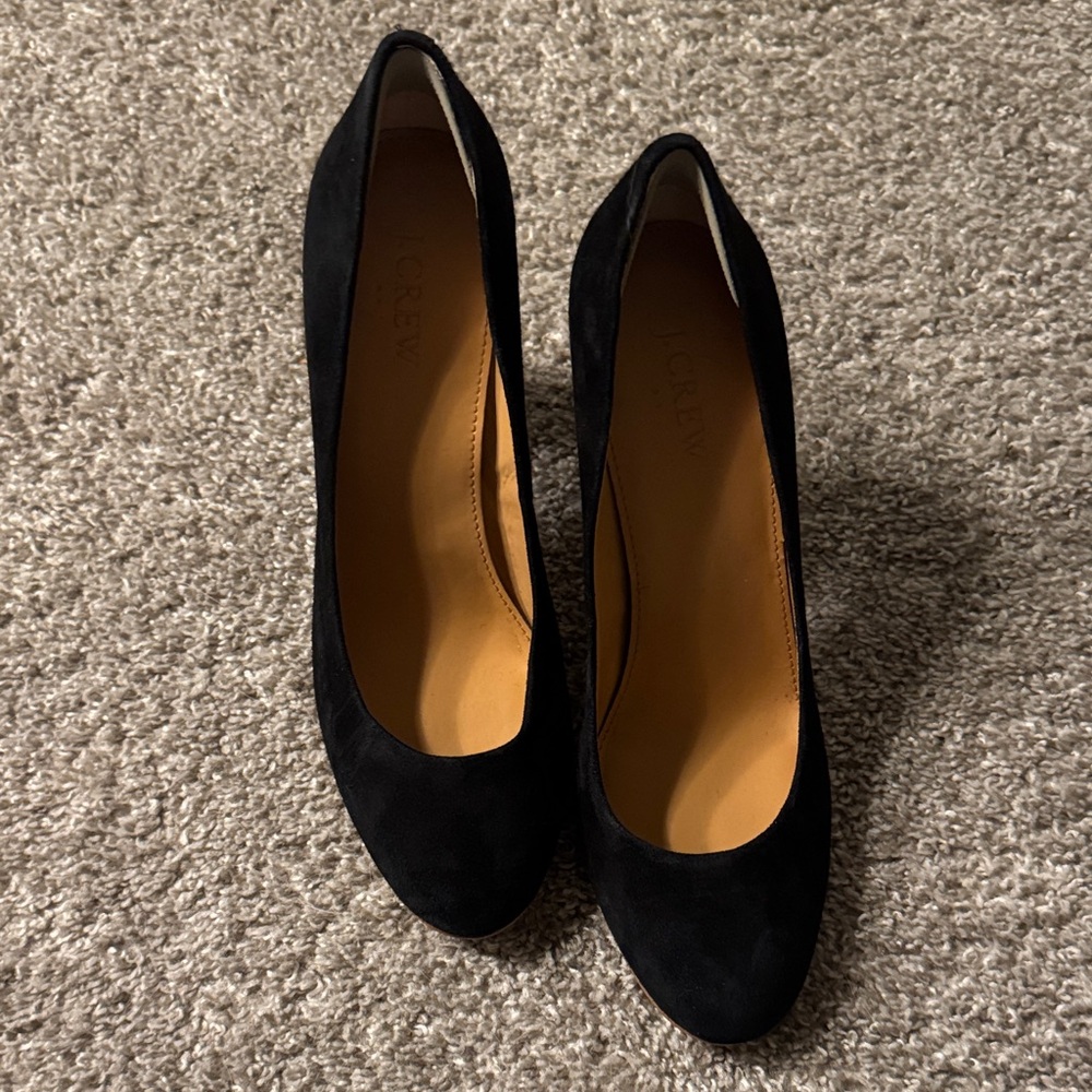 J. Crew Elegant Black Heels